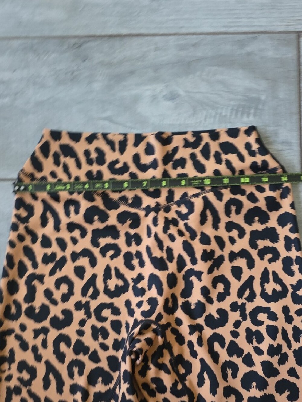 NWOT Balance/Vitality King Cheetah Ascend Leggings - Black on Tan - Picture 6 of 10